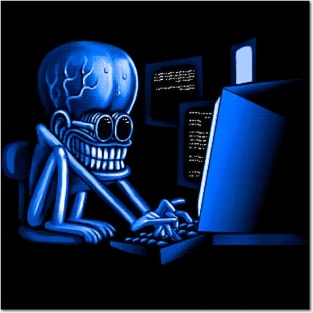 The Coding Alien Posters and Art